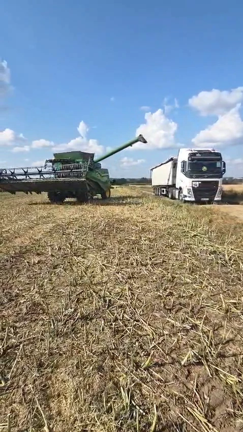 Zbiór i transport płodów rolnych Grupy Otmuchów